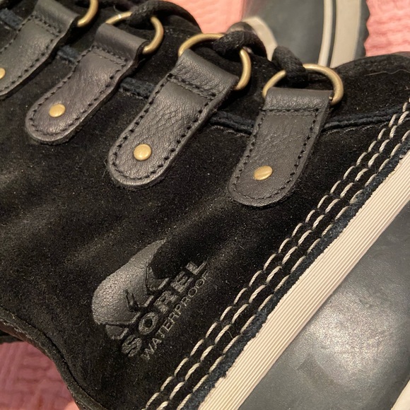 NEW - Sorel Winter Boots Joan of Artic black - Size 7 - Picture 7 of 13